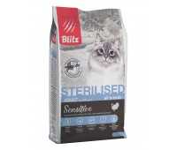 BLITZ STERILISED Adult ALL BREEDS корм для стерилизованных взрослых кошек всех пород   2кг