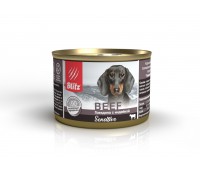 BLITZ Консервы "Индейка с печенью", корм консервированный полнорационный для собак всех пород и возрастов 200 гр