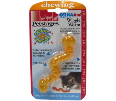Petstages игрушка для кошек "ОPKA червяк"